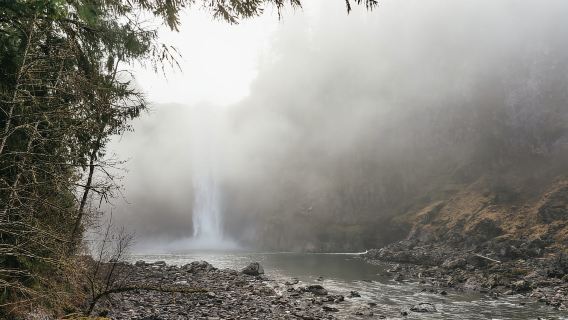 Dari Seattle: Kunjungi Air Terjun Snoqualmie dan Mendaki ke Air Terjun Kembar