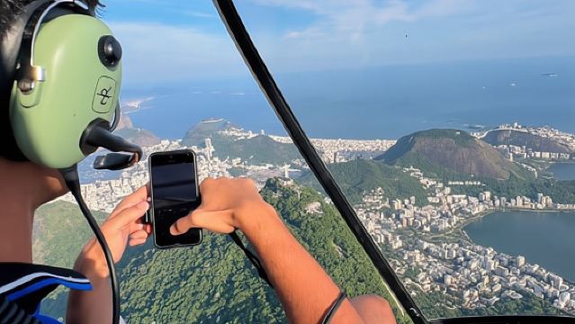 Río de Janeiro: Vuelo en helicóptero sin puertas