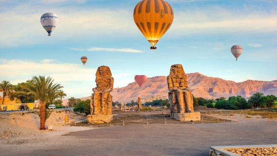 Luxor Sunrise Hot Air Balloon Experience with Optional East & West Bank Tours (Including Transfers) - Soaring Over Luxor