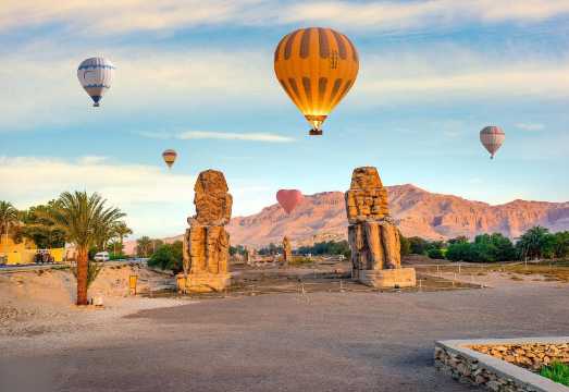Luxor Sunrise Hot Air Balloon Experience with Optional East & West Bank Tours (Including Transfers) - Soaring Over Luxor