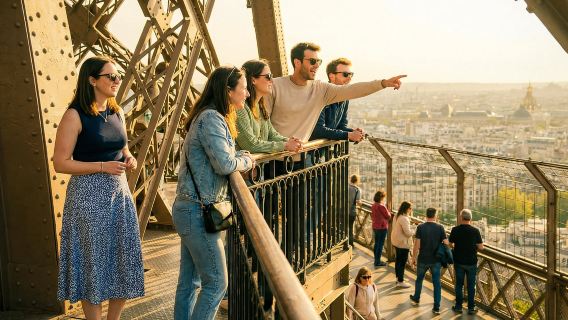 Eiffel Tower Summit or 2nd Floor Access