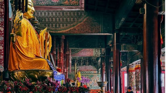Excursion d'une journée au temple des Lamas (Temple de Yonghe ) + Rue Nanluogu + Ruelle Yandaixie à Pékin