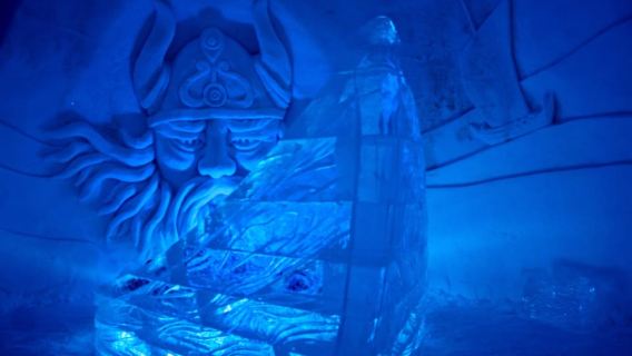 Levi: Snowmobile Tour to Snow Village