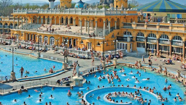 Szechenyi Thermal Bath with 20 Minute Aromatic Massage - Ticket