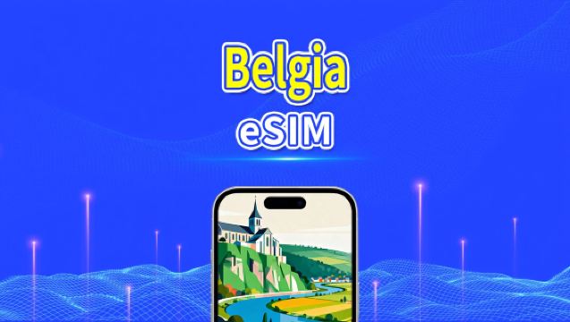 Belgia eSIM | 5G/4G | Data berkecepatan tinggi | 24 jam | 1-30 hari | Kode QR