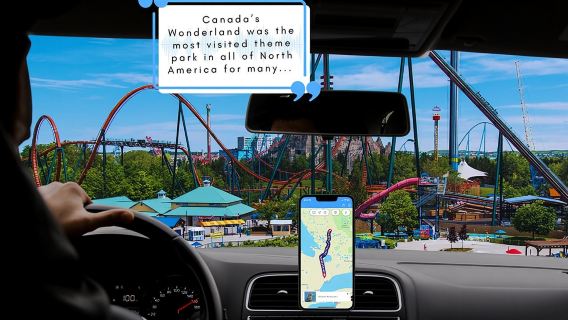 Smartphone Audio Driving Tour between Bracebridge & Toronto