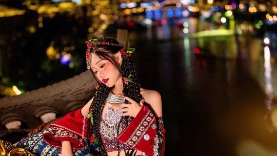 新郷旅行写真【ドライバーとディレクター + メイクと衣料品&アクセサリー+ 旅程のカスタマイズ + 航空マイクロフィルム + ネガ無料 + 人数制限なし】