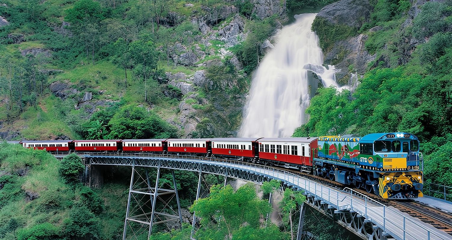 ทัวร์คลาสสิกที่ Kuranda โดย Skyrail และ Scenic Railway สัมผัสป่าฝนและรับประทานอาหารกลางวัน CKB