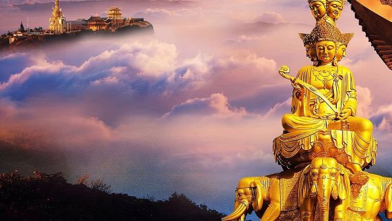 Tur Pribadi Sehari ke Gunung Emei di Chengdu dengan Makan Siang dan Naik Kereta Gantung