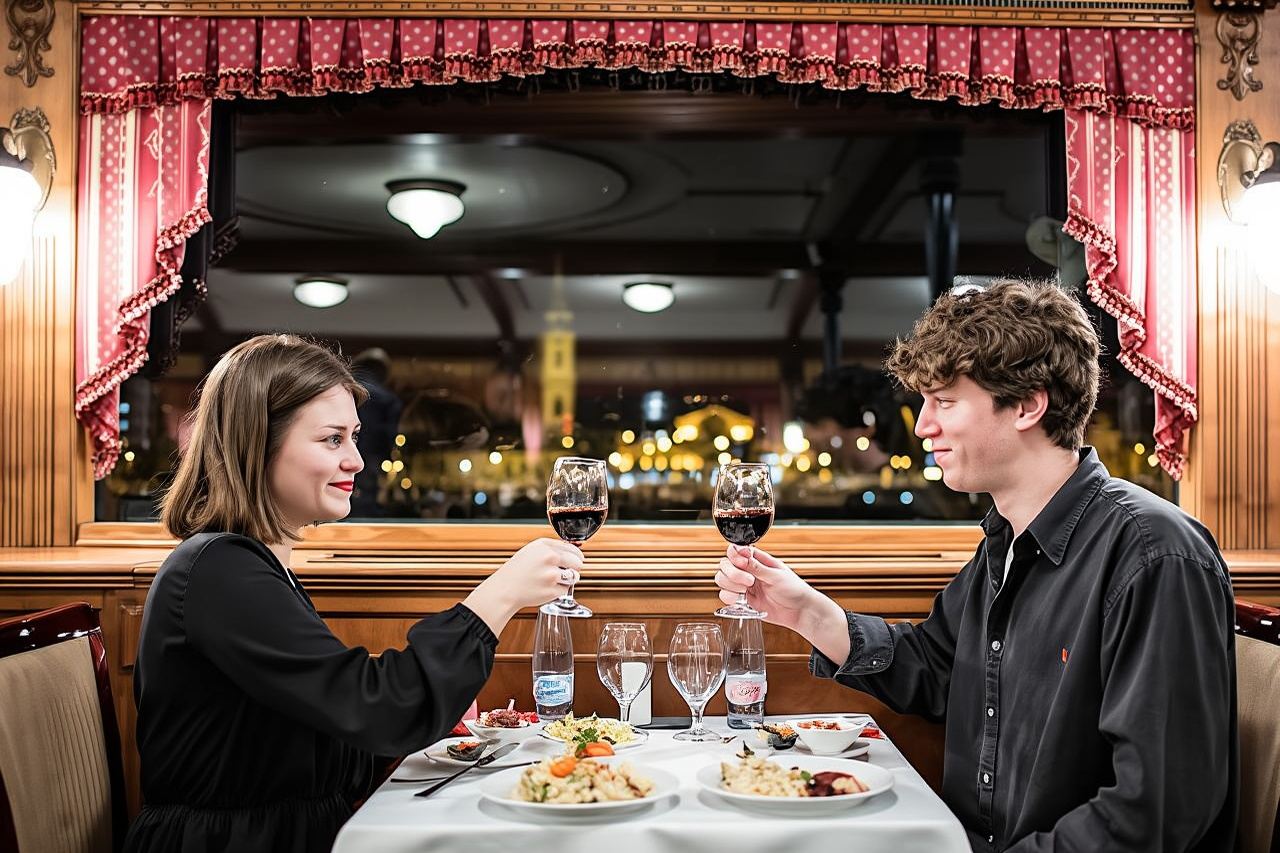 Cena ungherese con crociera sul Danubio