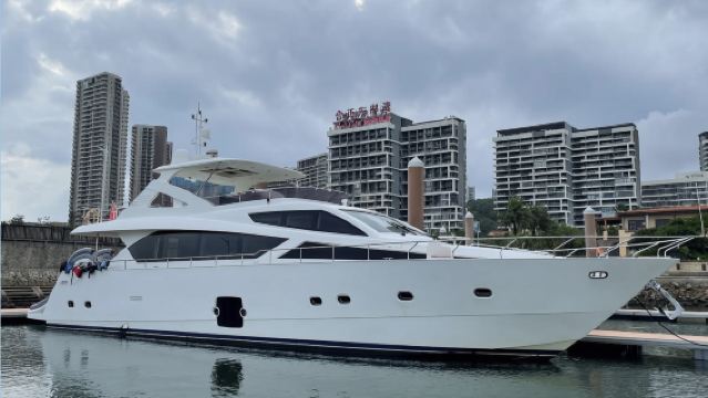 【惠州遊艇出海】惠州合正東部灣金利通遊艇俱樂部82尺遊艇包船出海