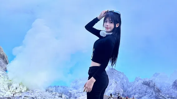 이제 화산 일일 투어 라바야 인도네시아 화산 블루 파이어 블루 발리 왕복 개인 차량 독립 가이드