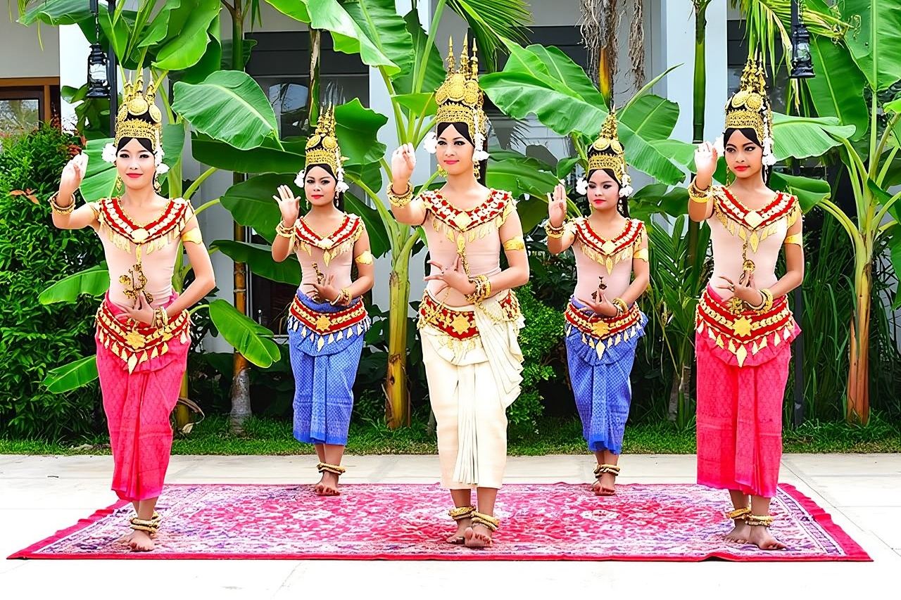 Spettacolo di danza Apsara con cena in Tuk-Tuk andata e ritorno