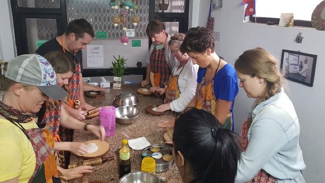 Half day cooking class in Thamel kathmandu