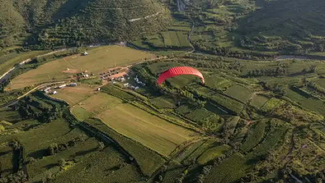 北京寰羽飛行基地滑翔傘飛行體驗【專業教練帶飛+送GoPro影片拍攝】