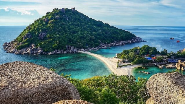 Tour de día completo por las 5 islas alrededor de Ko Tao y Koh Nangyuan