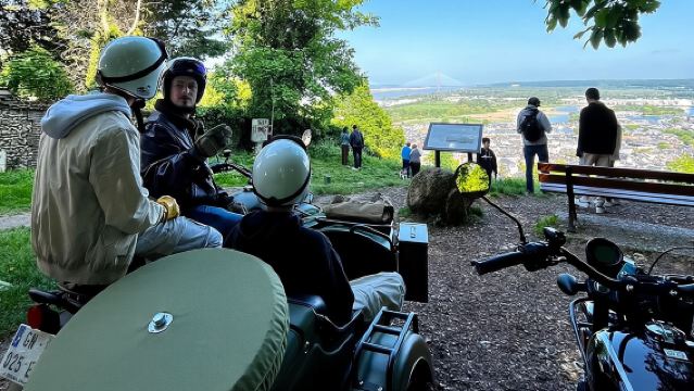 From Deauville : Private sidecar tour of Honfleur