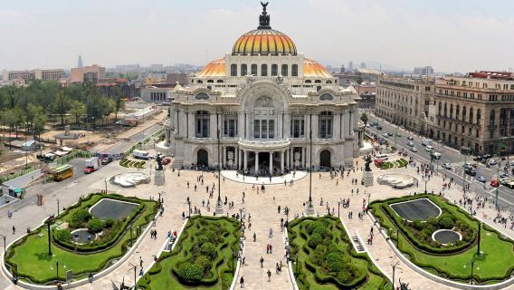 Mexiko-Stadt Coyoacán + Frida-Kahlo-Museum + Xochicalco Tagesausflug