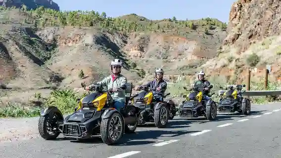 3 Wheel Motorcycle like Quad/Buggy Tour Gran Canaria (Maspalomas)