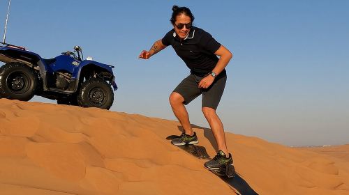 Adventure Quad Bike Safari, Camel Ride & Sandboarding 5