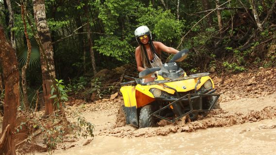 Playa del Carmen: ATV Xtreme e Zipline Experience