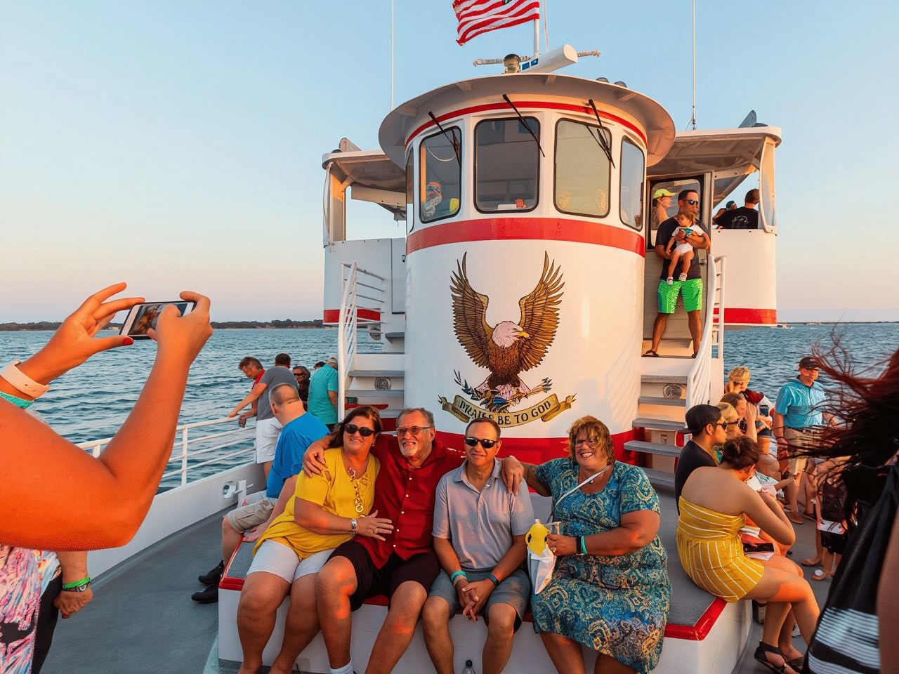 Destin: crociera al tramonto con i delfini