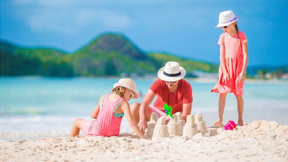 雙月灣+海龜灣+巽寮灣+觀景台一日遊&浪漫海灣【家庭親子遊】