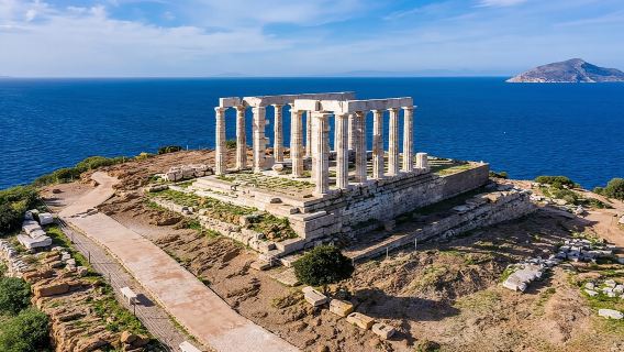 Cape Sounio Private half day Poseidon Athenian Riviera sunset