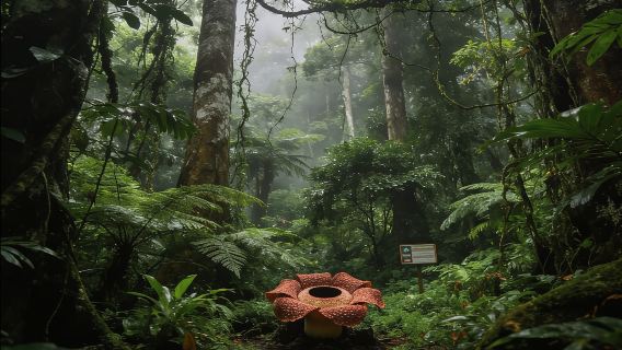 Rafflesia Flower Base in Kota Kinabalu, Sabah, Malaysia - Can be combined with mangrove fireflies tour