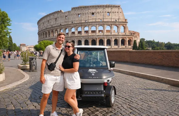 羅馬：專享私人高爾夫球車之旅