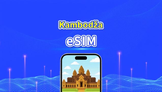 Kambodžan eSIM | 4G | Päiväpaketti/liittymäpaketti | Kalenteripäivä | 1–30 päivää | QR-koodi
