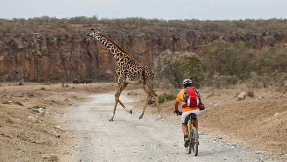 Hell's Gate National Park Private Bike Tour from Nairobi