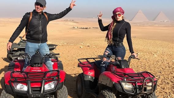 Private Tour in Cairo Tower with ATV Quad Bike and Felucca Ride