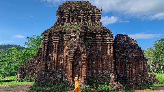 My Son Discovery Tour Small Group: 8 am/1 pm from Hoian- Danang