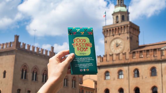 Bologna Food Tasting box- Audio Guided Tour with Food Tasting