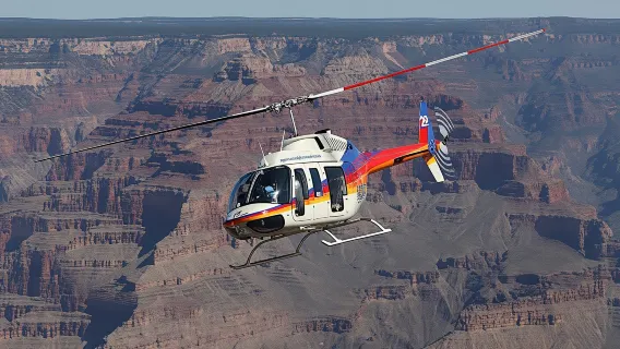 Grand Canyon deluxe with air, helicopter, and bus from Las Vegas
