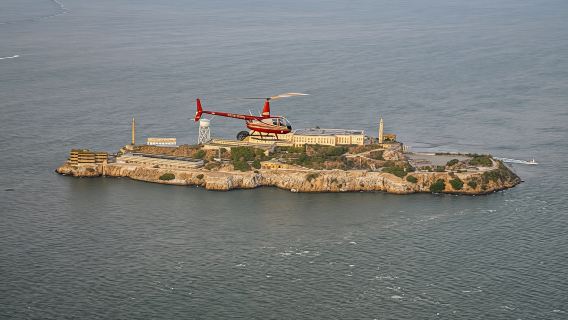 Alcatraz city highlights helicopter ride