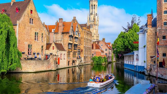 Excursión de un día a Brujas y Gante con transporte desde Bruselas.