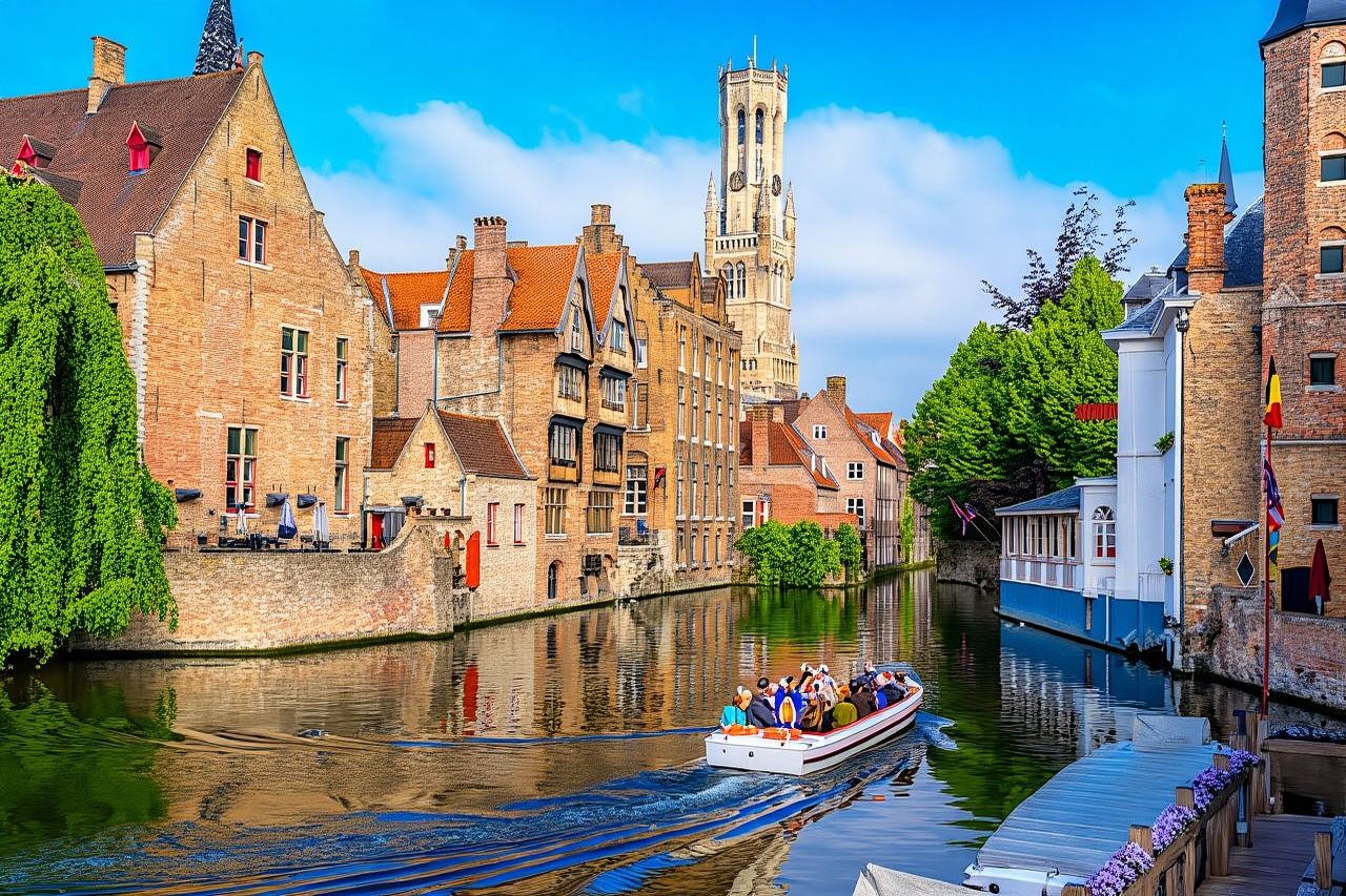 Excursion d'une journée à Bruges et Gand avec transport depuis Bruxelles