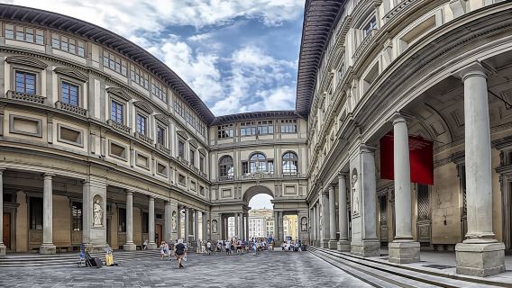 Guided visit and skip-the-line tickets to the Uffizi Gallery