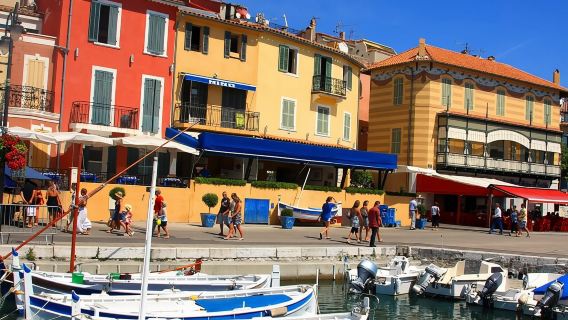 Cassis and Calanques Half Day Tour in France|Small English Tour|Departure from Aix