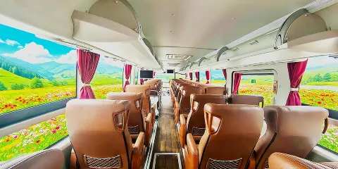 九寨溝-黃龍九寨高鐵站接駁車【2+1豪華保姆】去程·返程可選|正規車輛·舒適空調/豪華保姆大巴可選