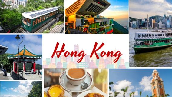 Half Day Hong Kong Adventure: Peak Tram (priority boarding), Sky Terrace 428 , Star Ferry City Highlight with Afternoon Tea