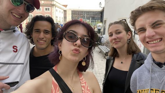 Alfama district in Lisbon exploration game and tour