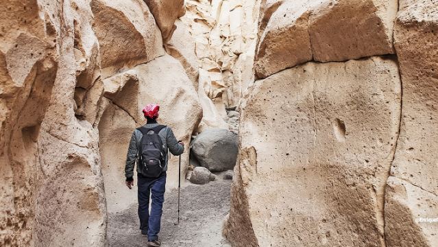 Sillar Route in Arequipa and viewpoint of the Volcanoes