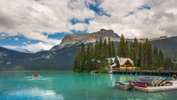 Banff: Lake Louise, Moraine, Emerald & Johnston Canyon+5More