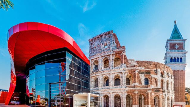 Salou: Eintrittskarte für PortAventura Ferrari Land