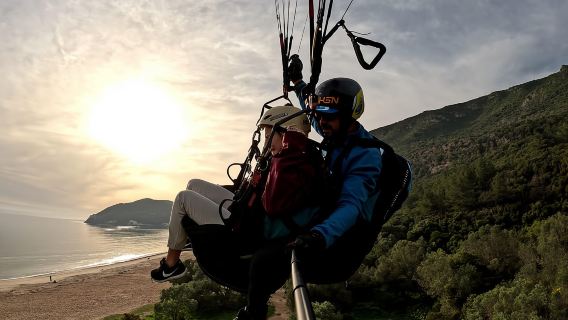 Lissabon: Paragliding-Tandemflug