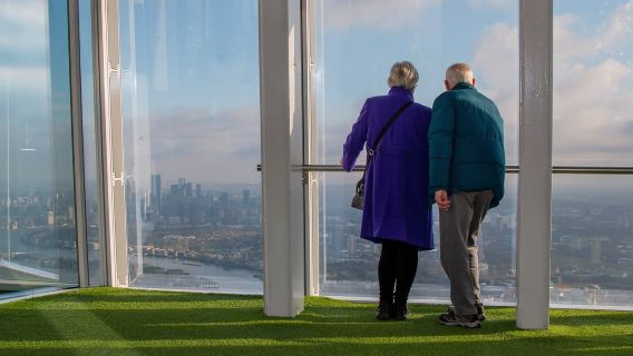 London: Tiket Masuk The Shard dengan Champagne