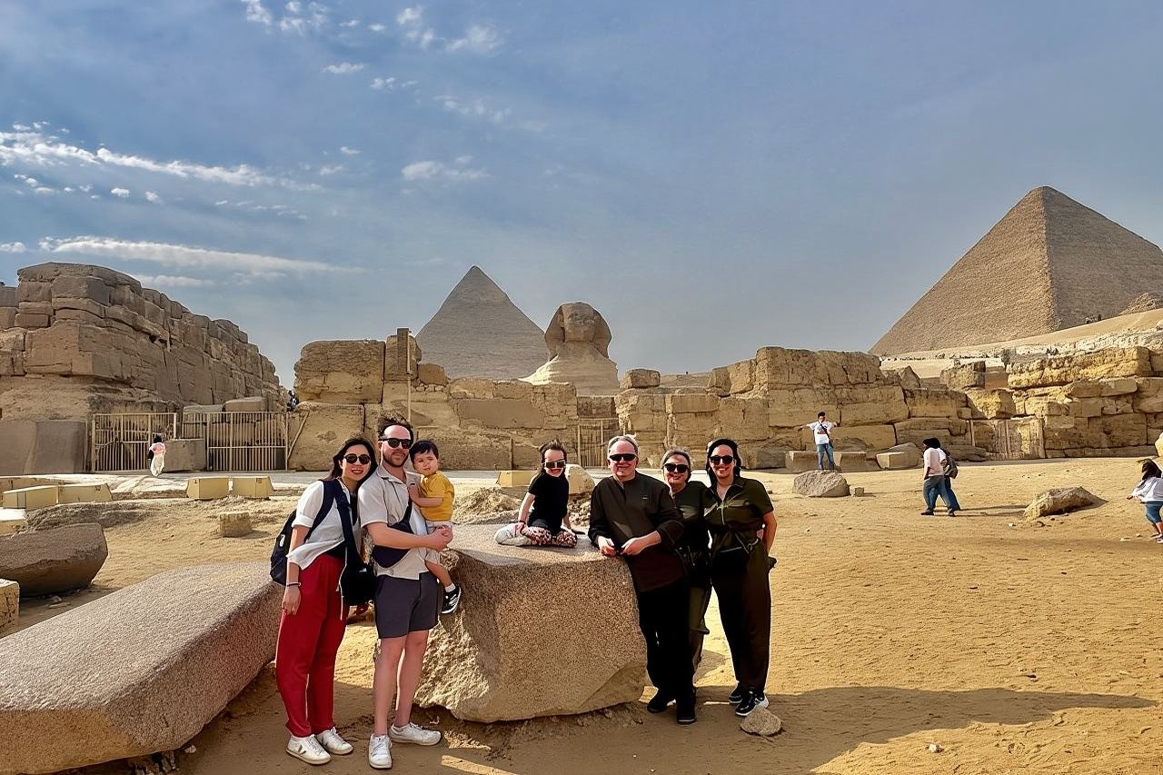 Tour di mezza giornata alle Piramidi di Giza e alla Grande Sfinge con guida turistica privata